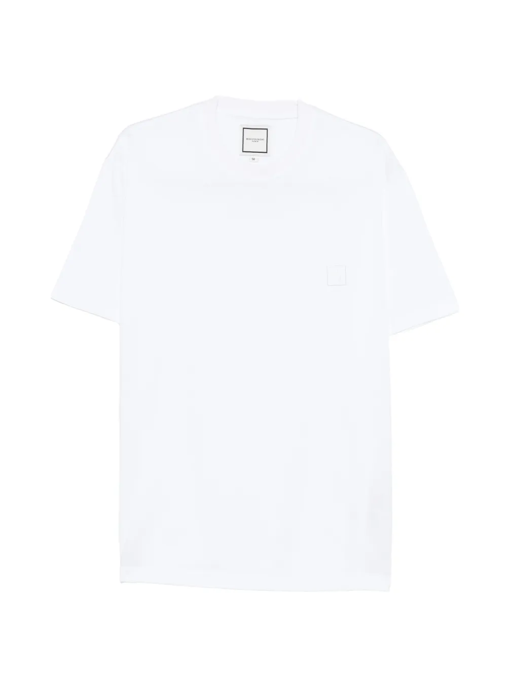 Wooyoungmi tonal-logo T-shirt - Bianco