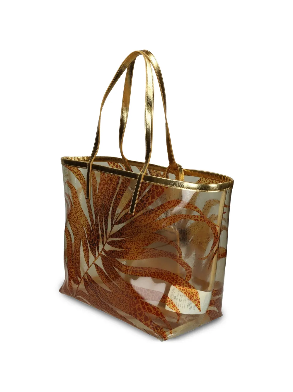 Just Cavalli Shopper met palmprint Bruin