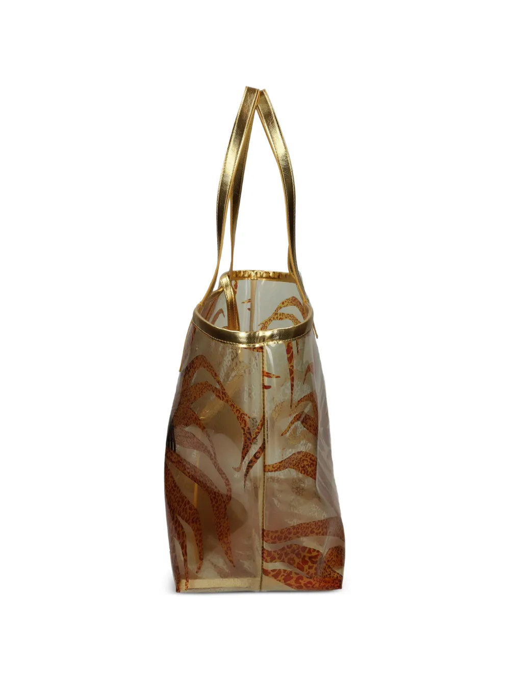 Just Cavalli Shopper met palmprint Bruin