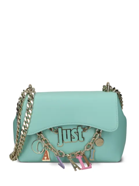Just Cavalli charm-embellished chain shoulder bag