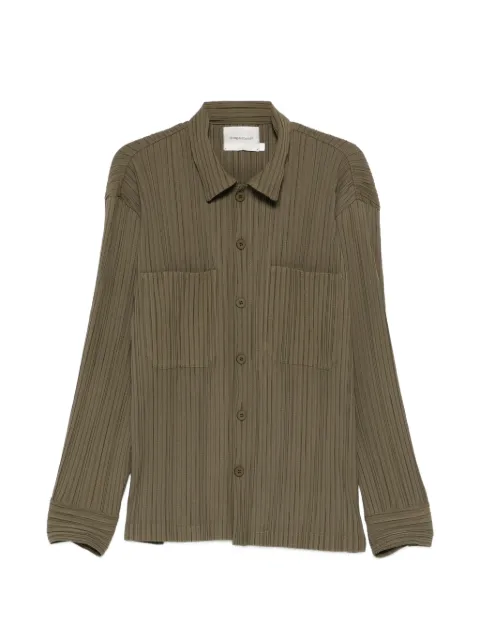 Gongdid Design pocketed buttoned shirt