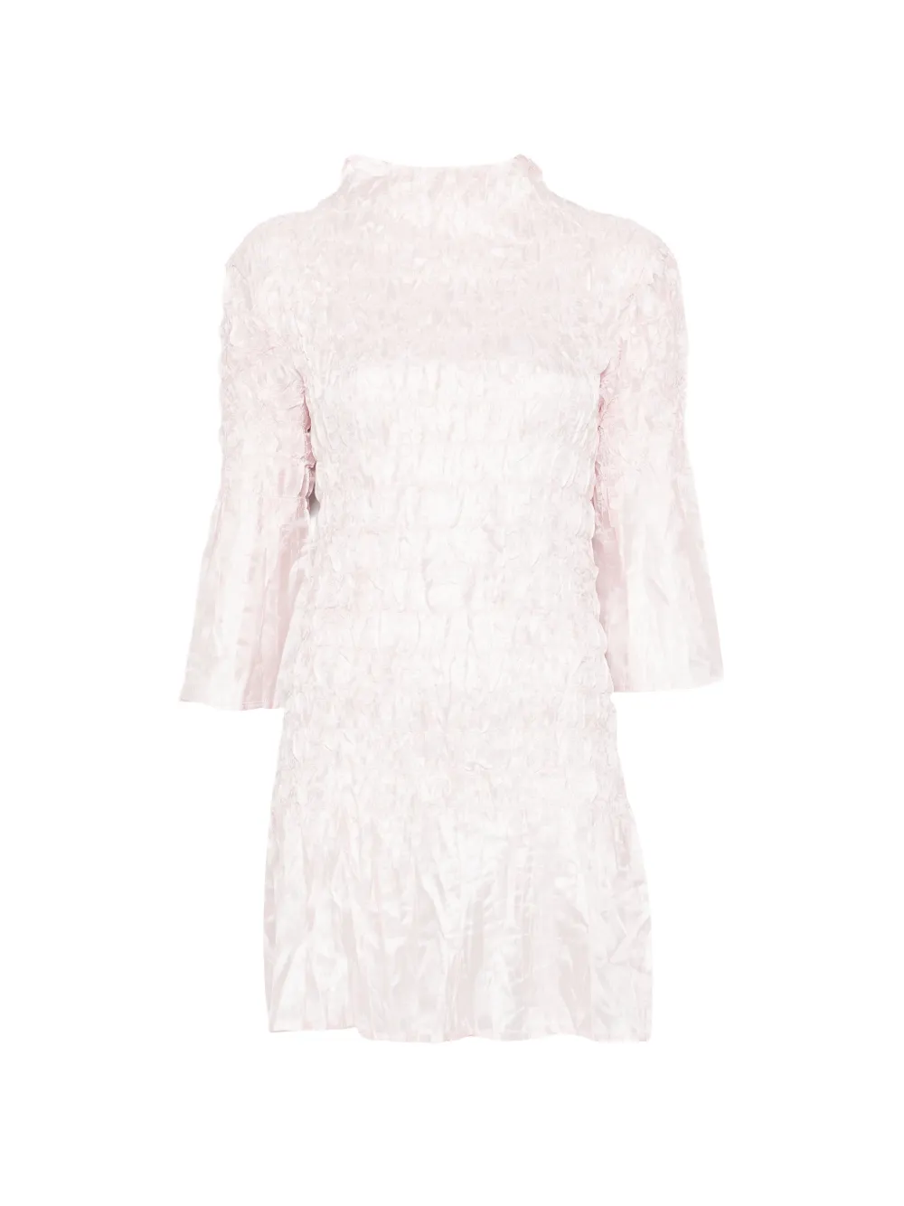 Gongdid Design ruffled dress - Rosa