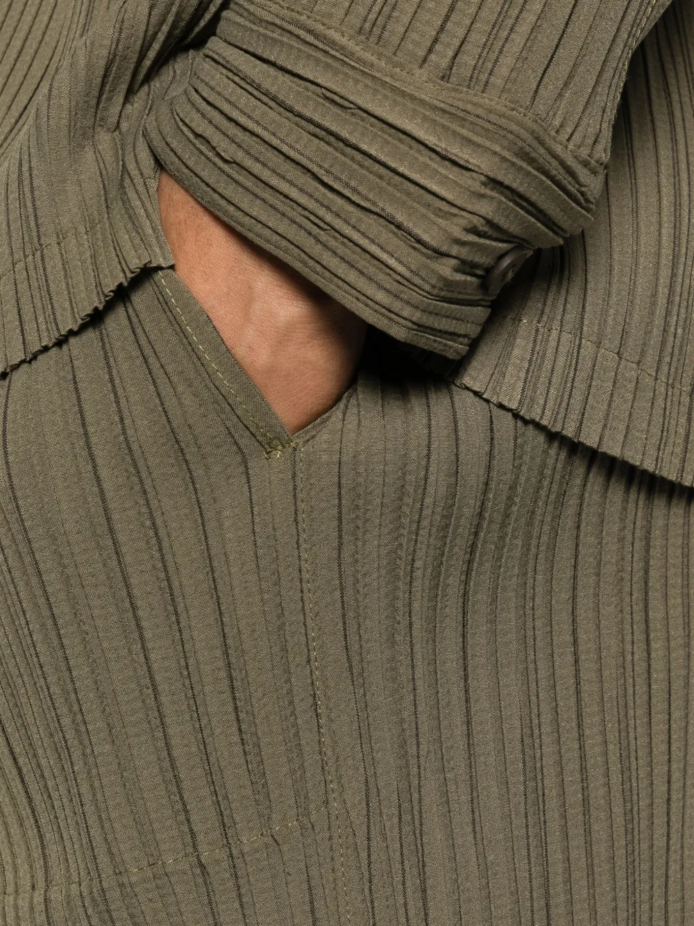 Pleated Elasticated Track Shorts