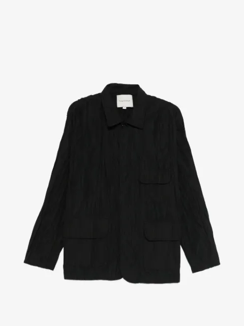 Gongdid Design sobrecamisa texturizada con bolsillos