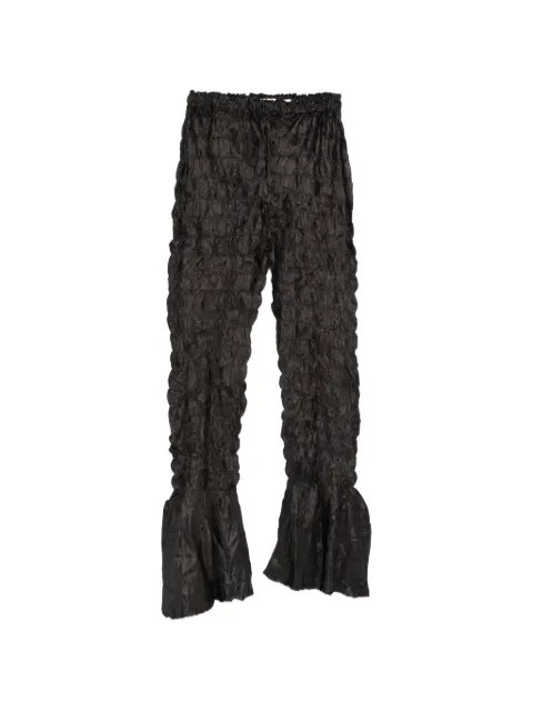 Gongdid Design ruffled trousers