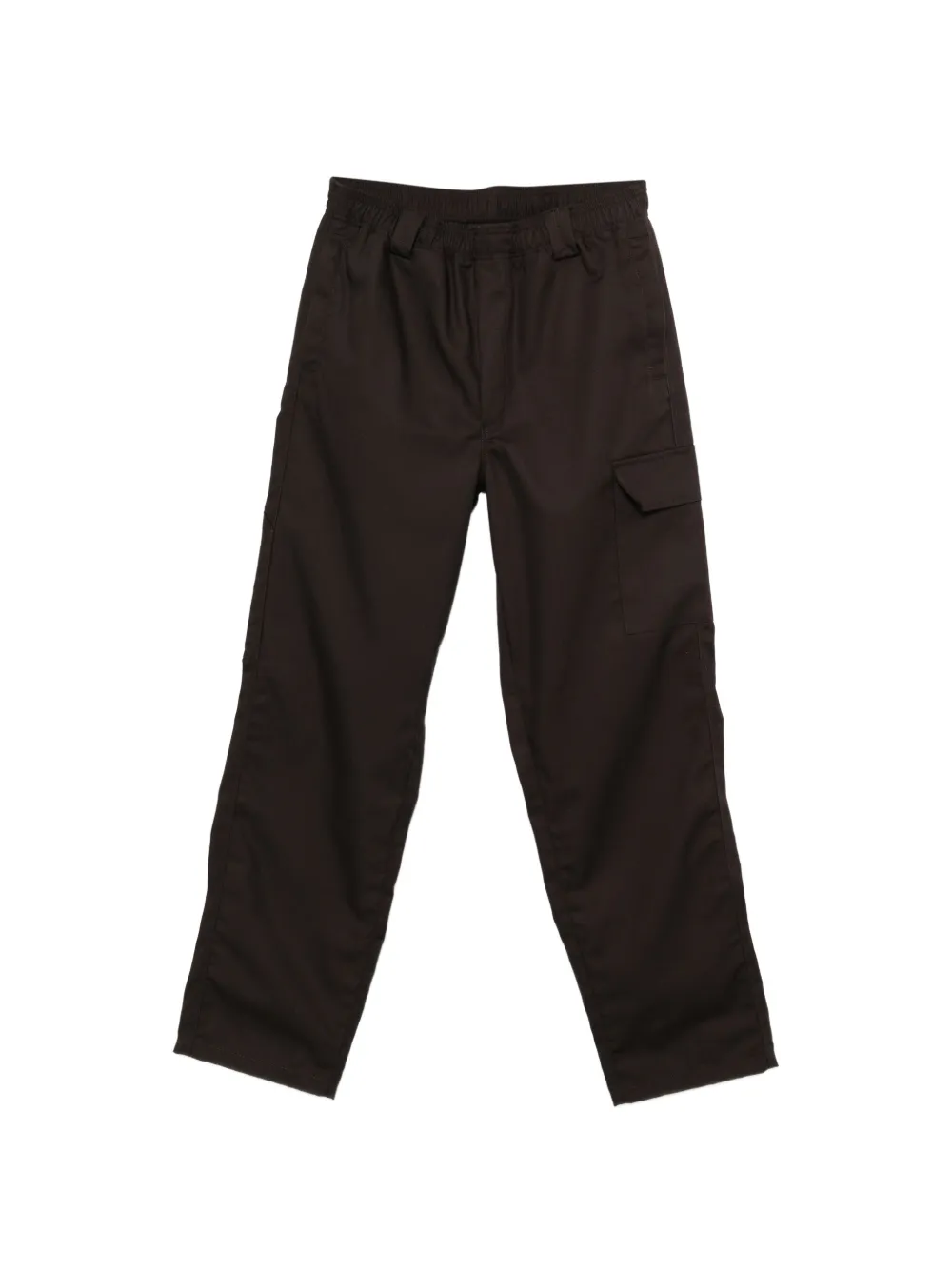 GR10K elasticated-waist cargo pants - Marrone