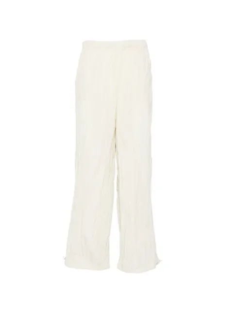 Gongdid Design textured straight-leg trousers