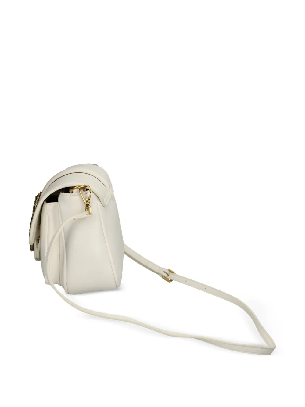 Just Cavalli Tas met slangengesp Wit
