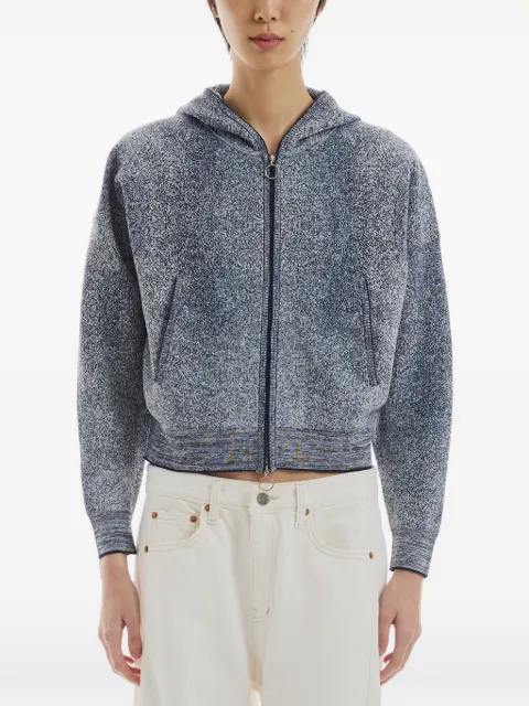 Crush Collection veste crop à effet jean