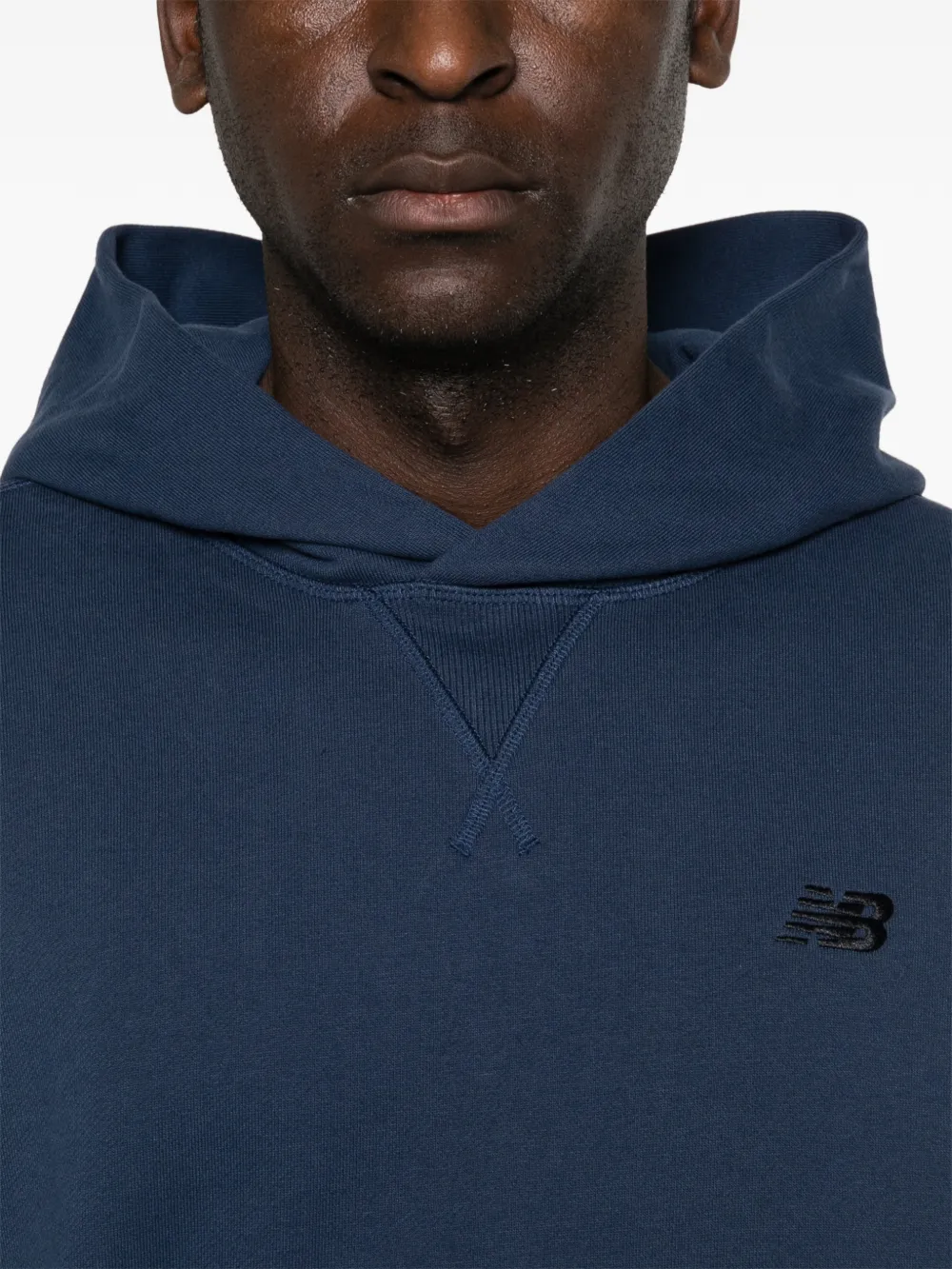 New Balance Hoodie met capuchon Blauw