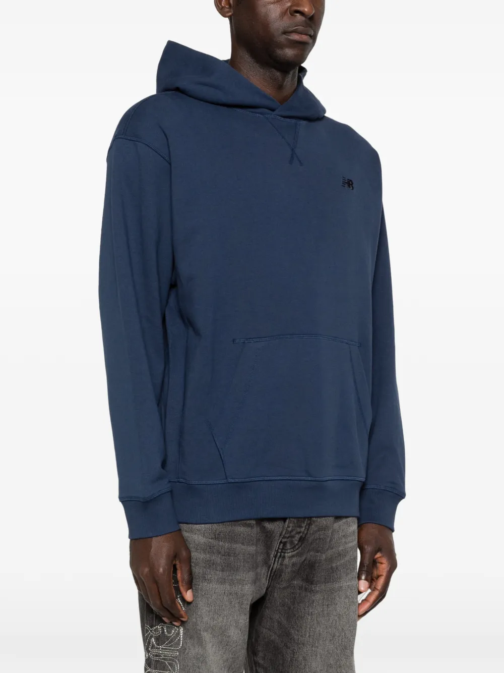 New Balance Hoodie met capuchon Blauw