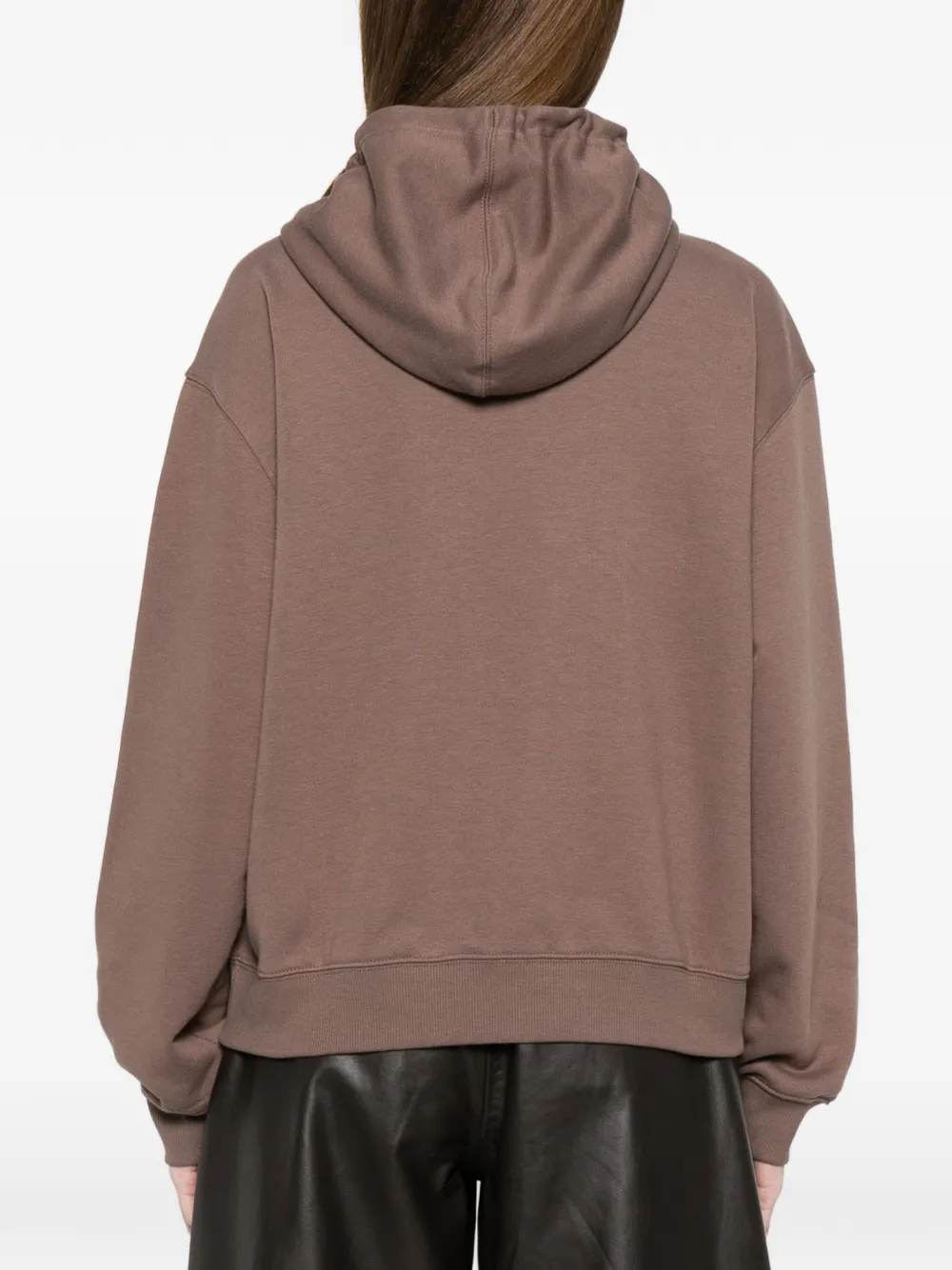 New Balance Hoodie met logodetail Bruin