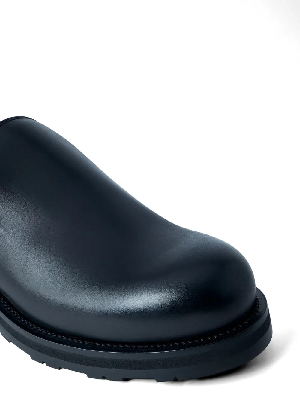 The Row Loafers met ronde neus Zwart