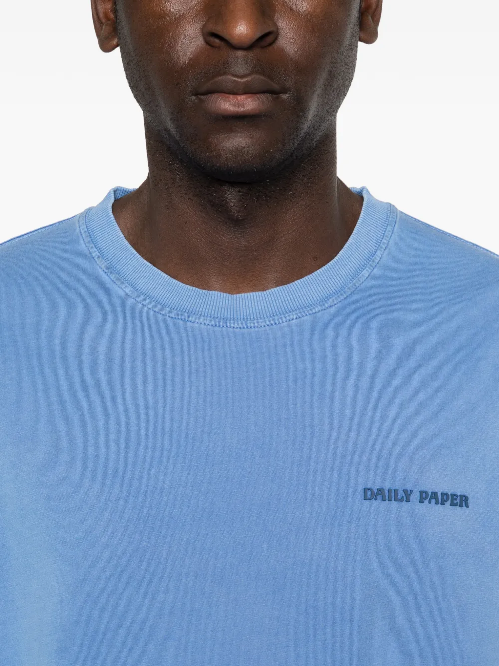 Daily Paper T-shirt met logodetail Blauw