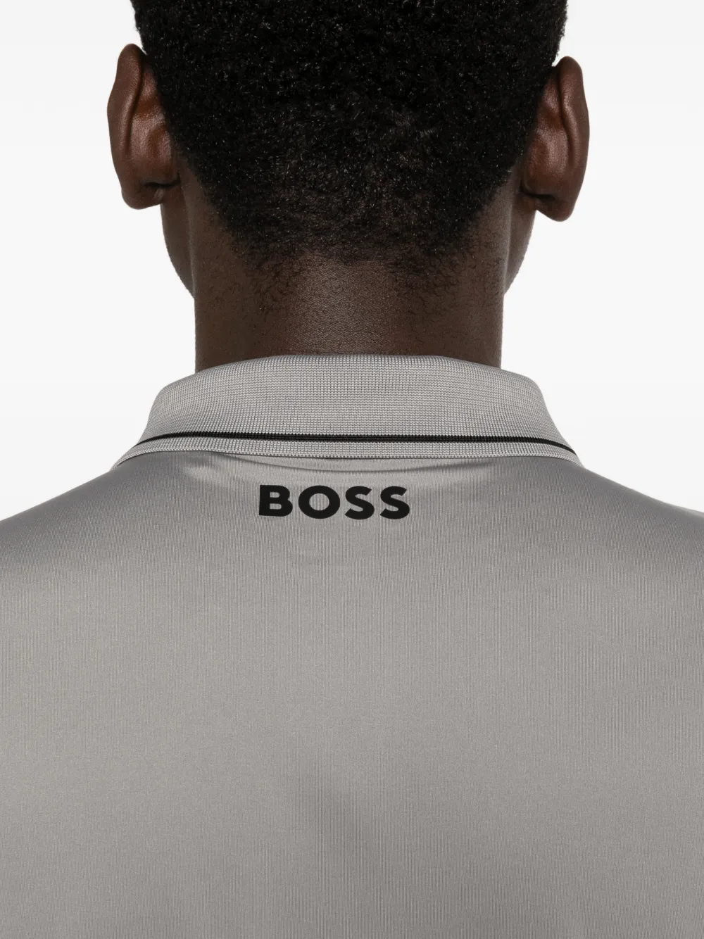 BOSS Paul Pro poloshirt Grijs