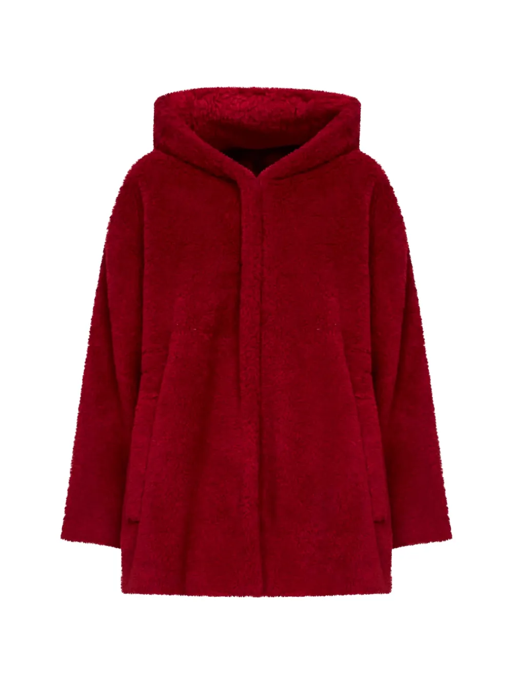 Weekend Max Mara virgin wool-blend coat - Rosso
