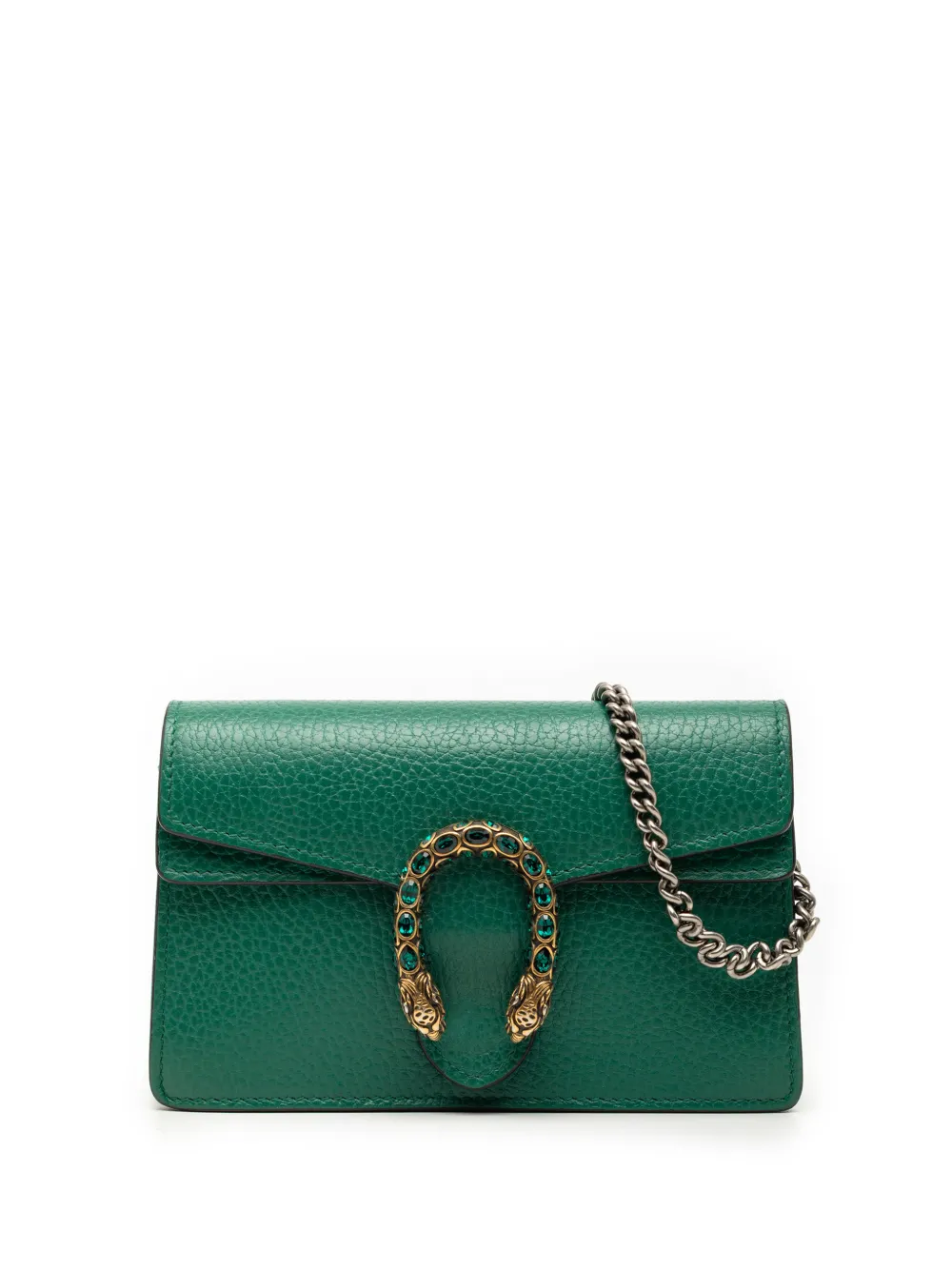 Gucci Pre-Owned Borsa a tracolla Dionysus mini in pelle 2016-2026 - Verde