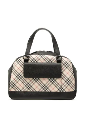 Burberry Pre-Owned 2000-2017 ノバチェック キャンバス トートバッグ