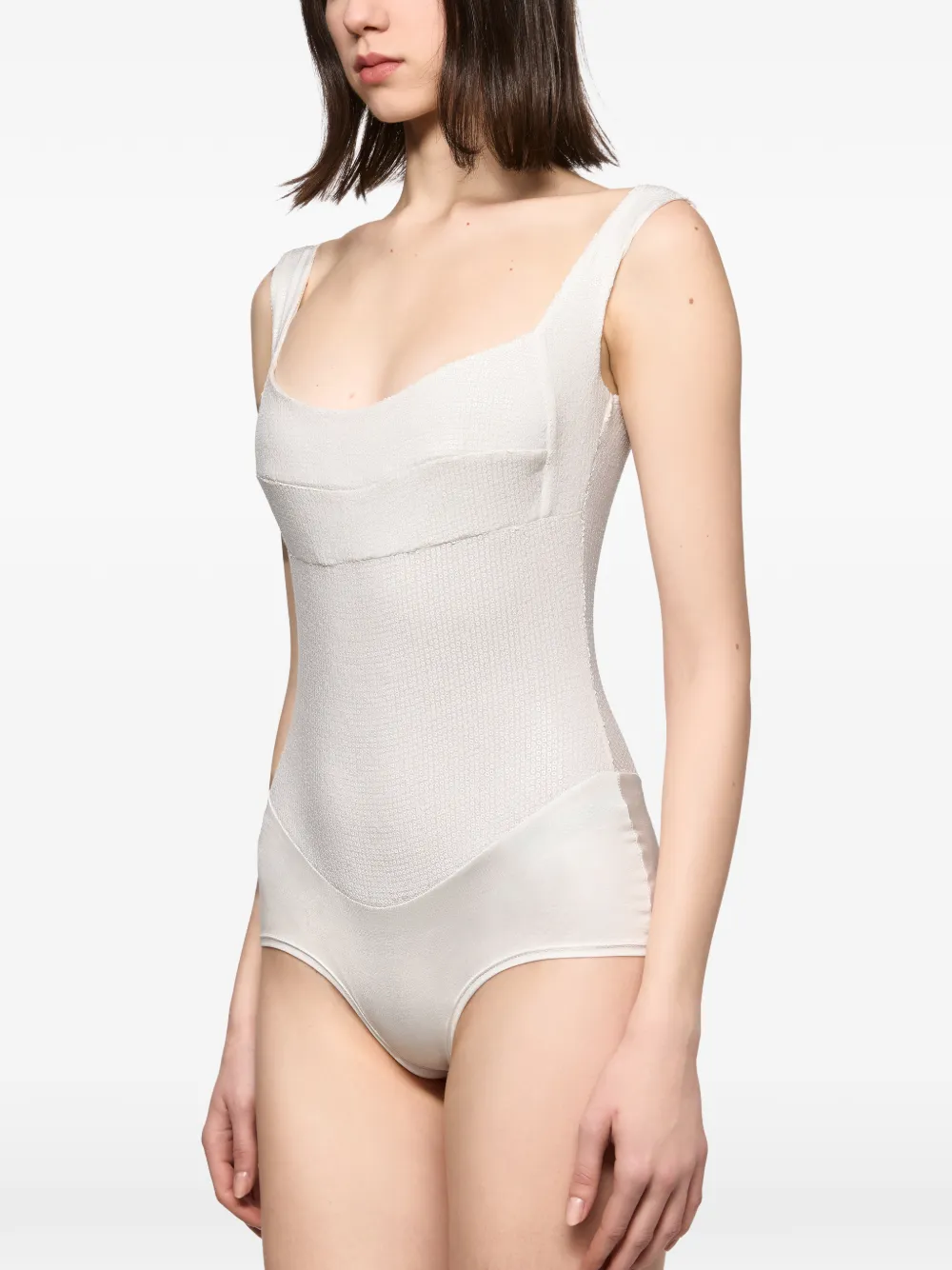 Atu Body Couture Body met pailletten Wit