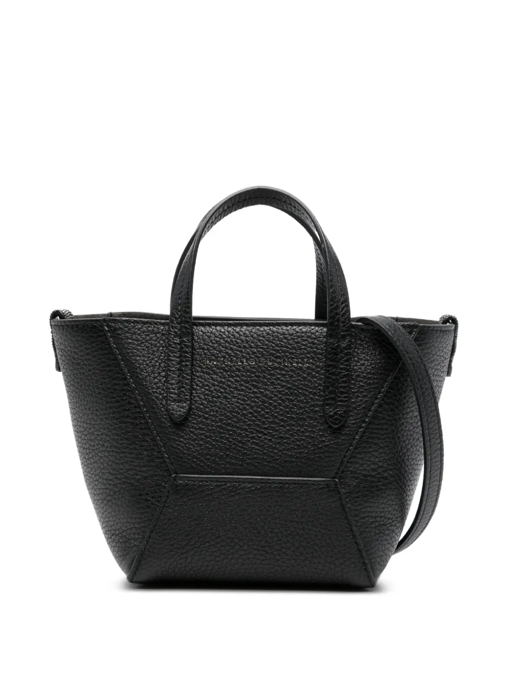 Brunello Cucinelli logo tote bag - Nero