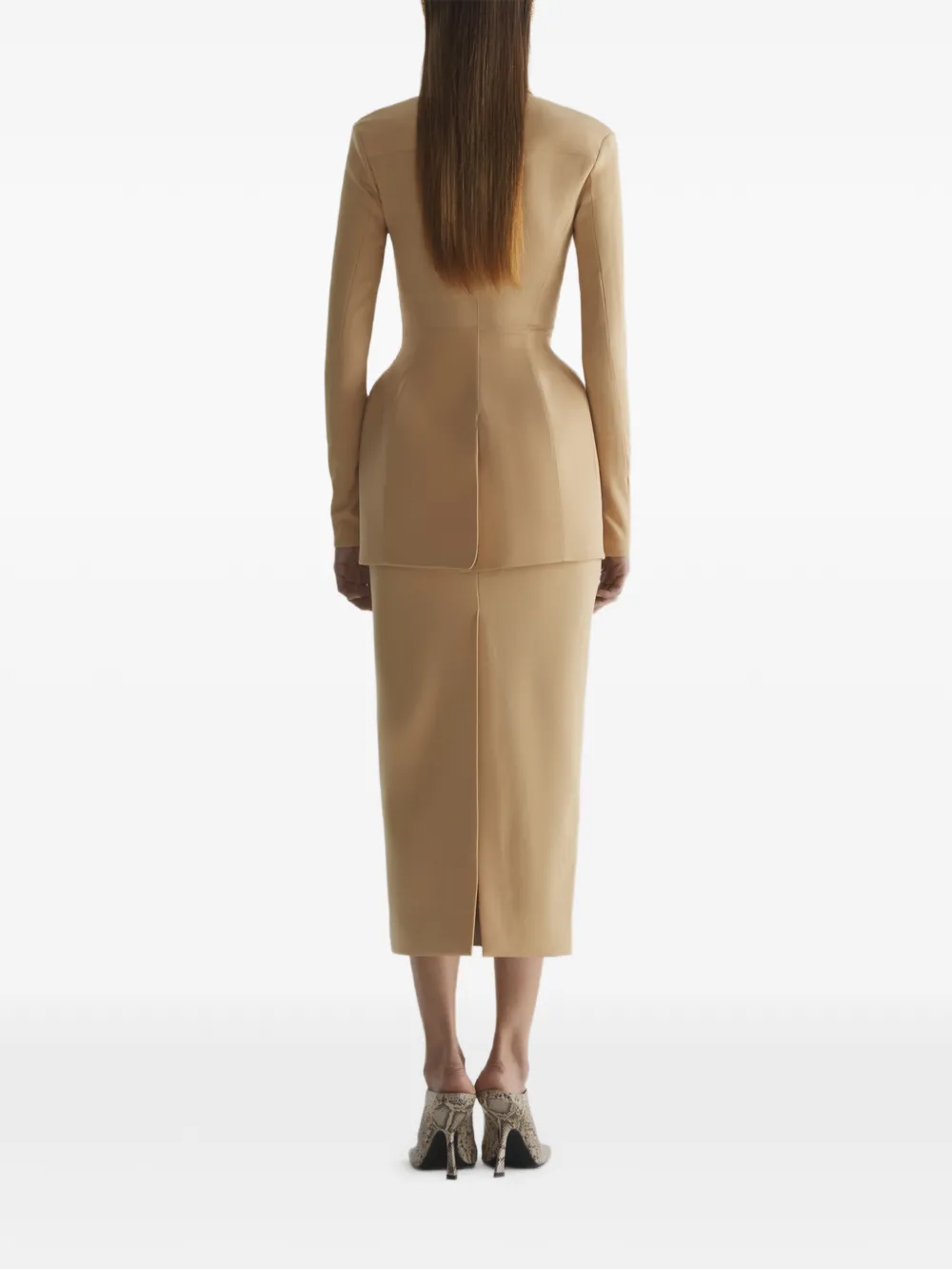Mugler Hourglass jack Beige
