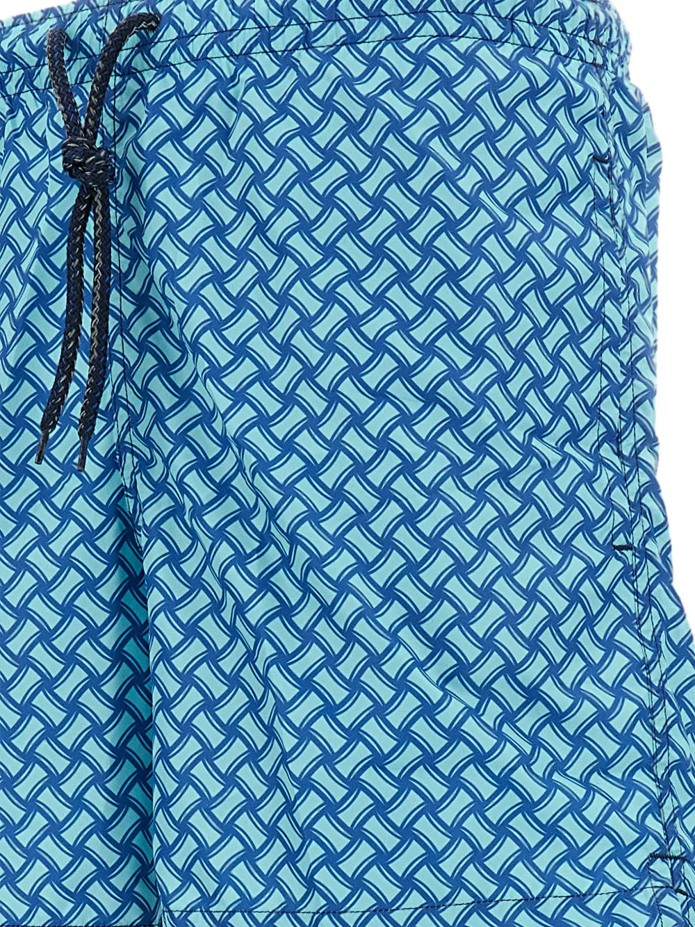  Drumohr Patterned Swim Shorts - Blue 