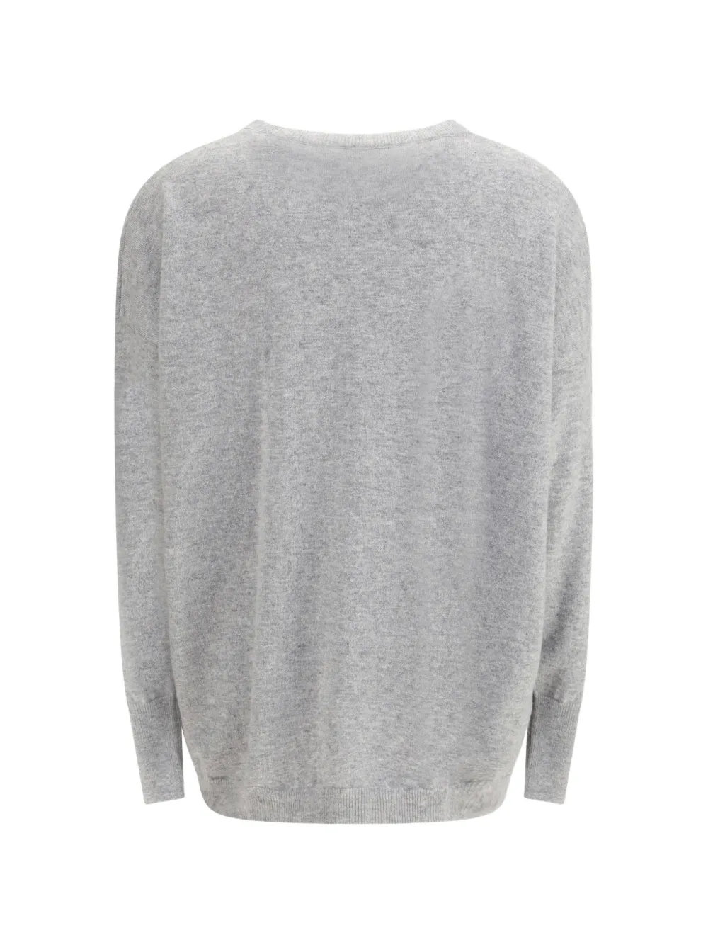  Verybusy Ribbed Cashmere Sweater - Grey 