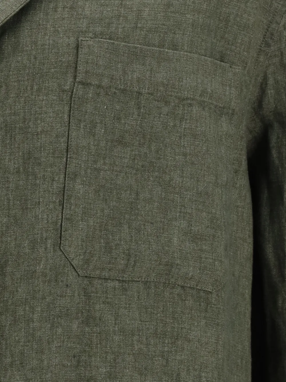  Cruna Chest-pocket Shirt - Green 
