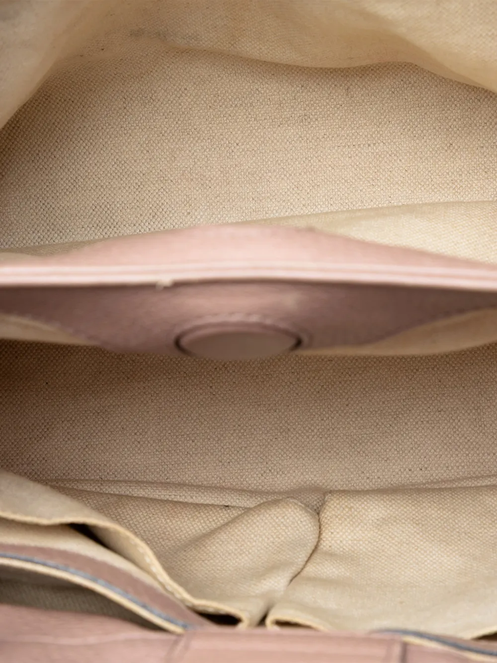 2016-2026 Small Calfskin Bamboo Shopper Satchel