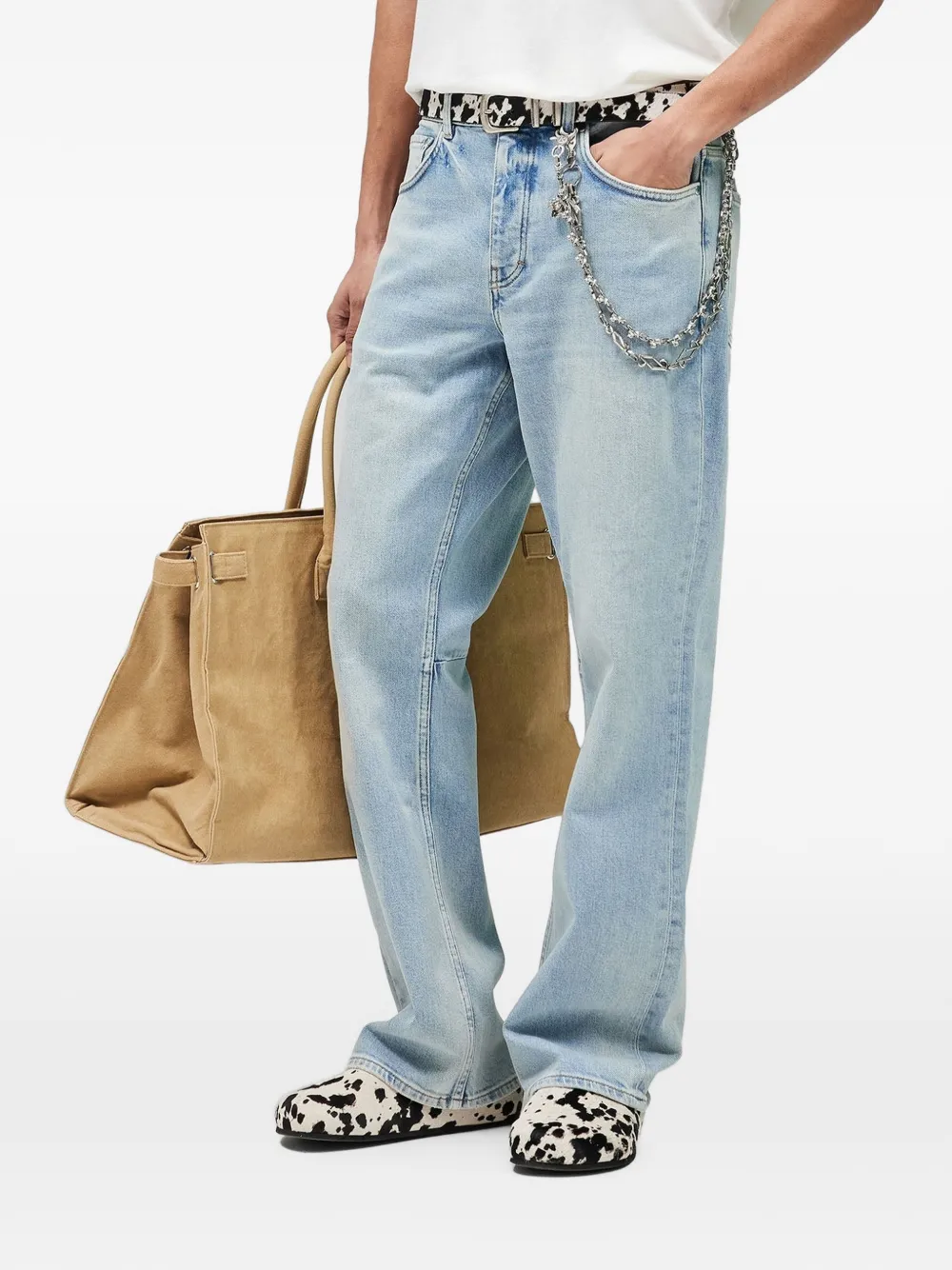 Represent Kick Flare bootcut jeans Blauw