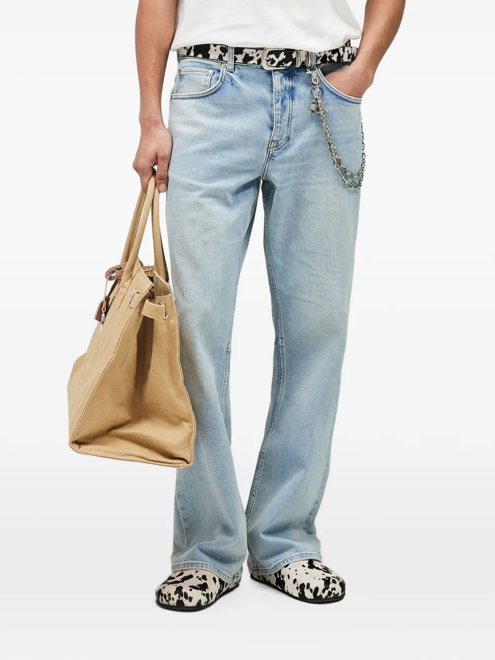 Represent Kick Flare bootcut jeans Blauw