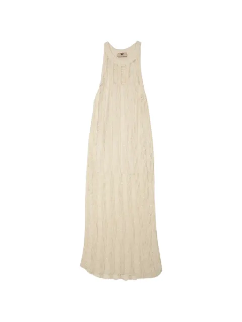 Aniye By vestido midi de crochet
