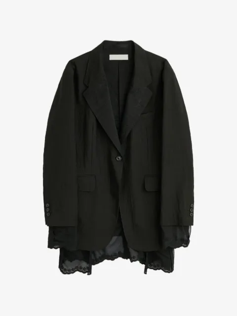 OUR LEGACY Reversible Drip single-breasted blazer