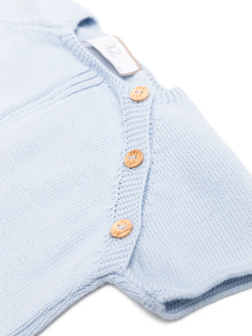  Paz Rodriguez Knitted Romper Set - Blue 