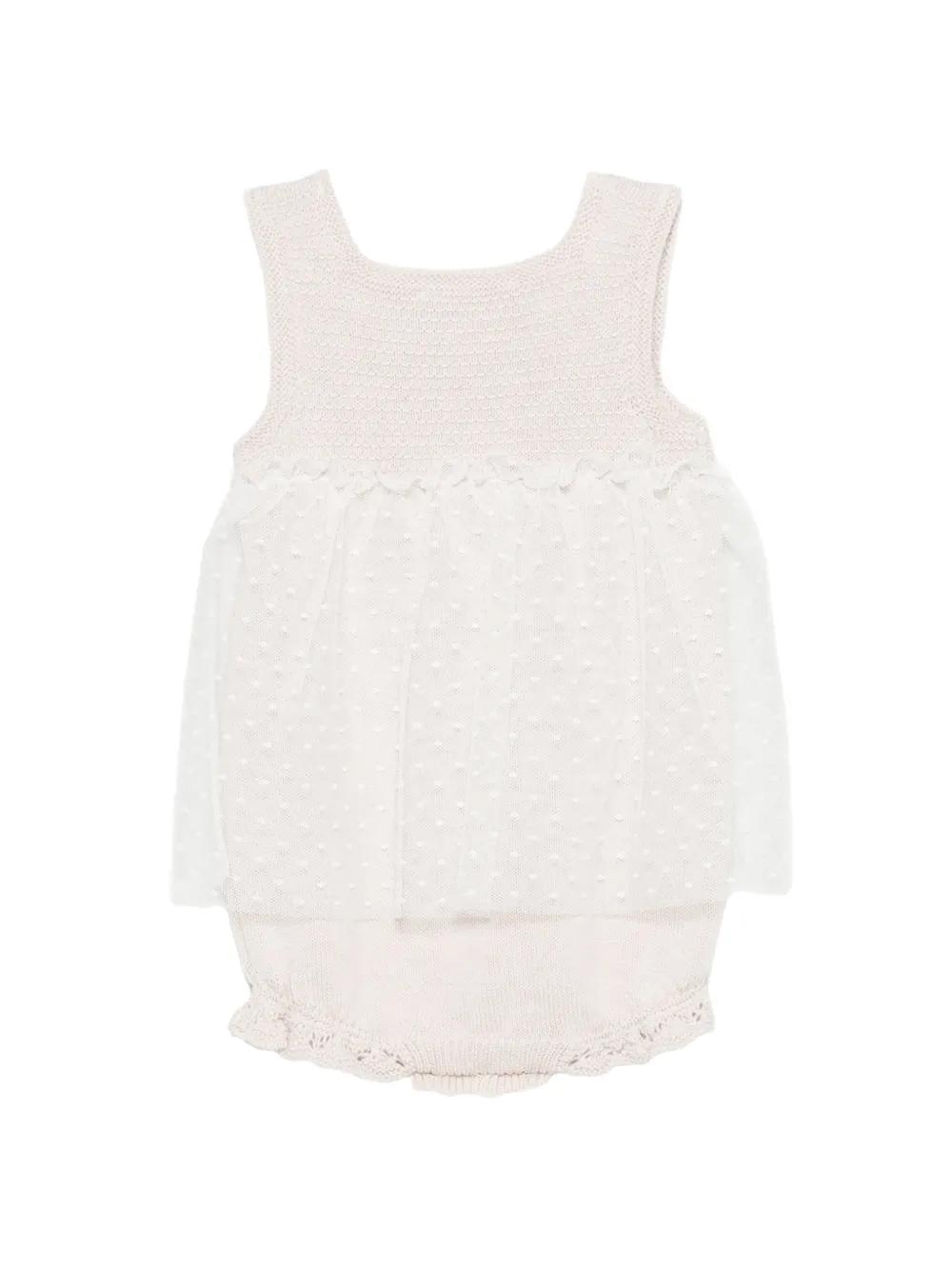 Bow-Embellishment Ruffle-Detail Body
