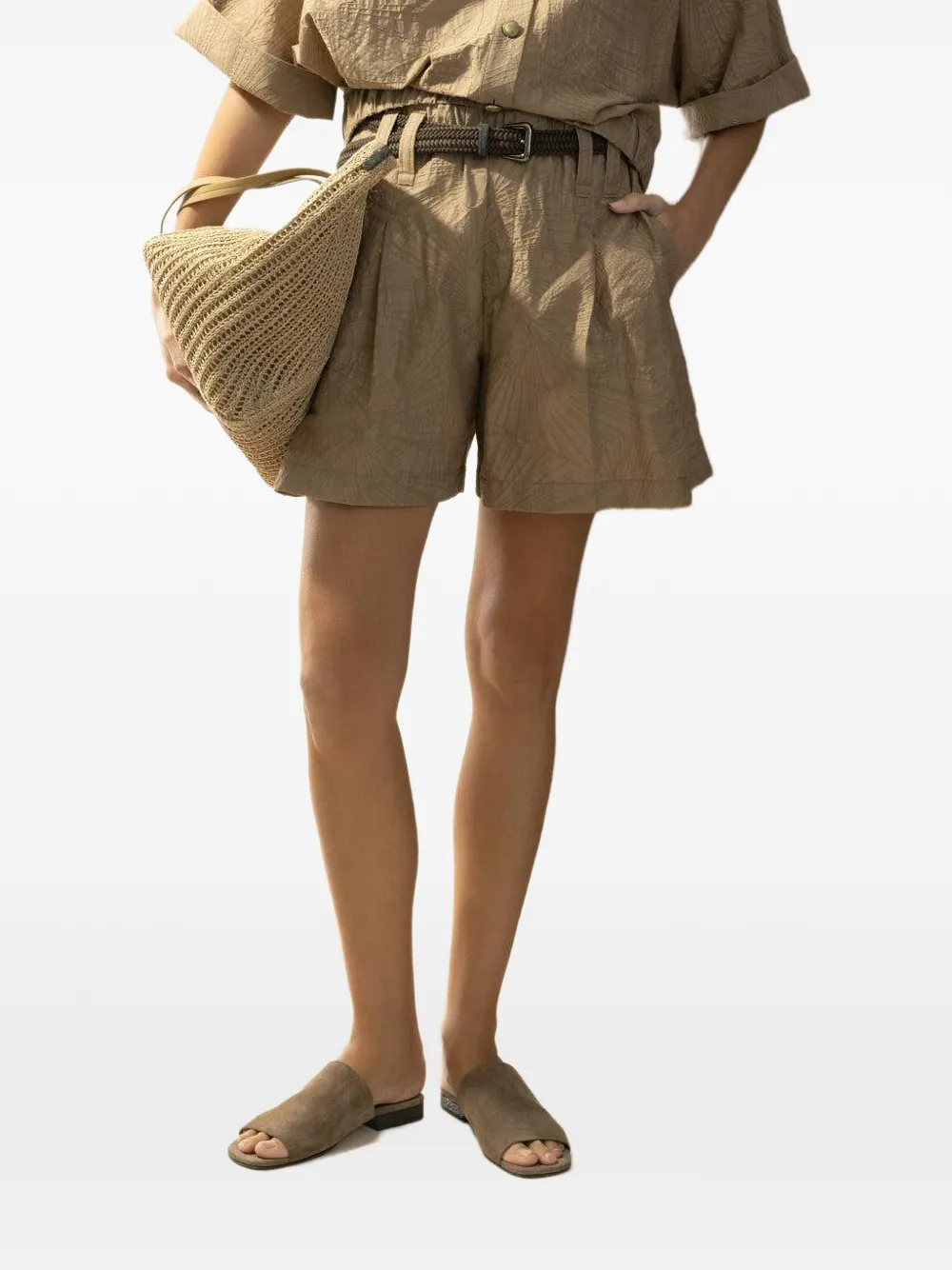 Brunello Cucinelli Sun River bermuda shorts Bruin