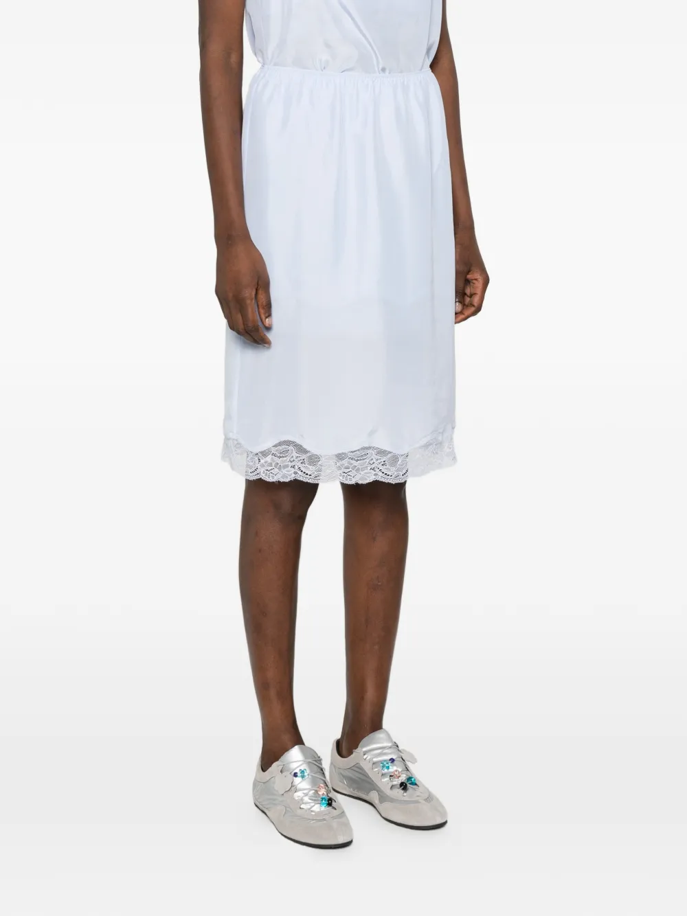  Dorothee Schumacher Falda Midi Playful Volumes - Azul 