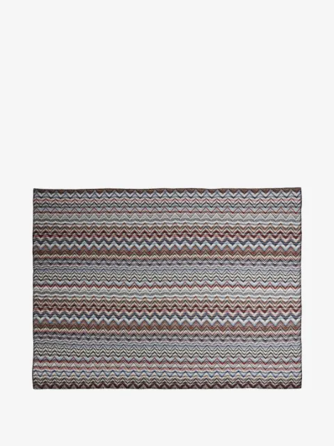 Missoni Home zigzag-pattern blanket
