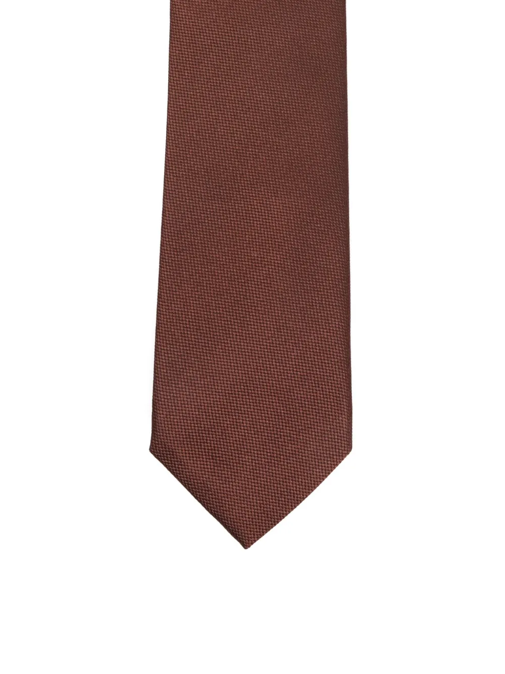 Sapio Textured Tie - Brown 