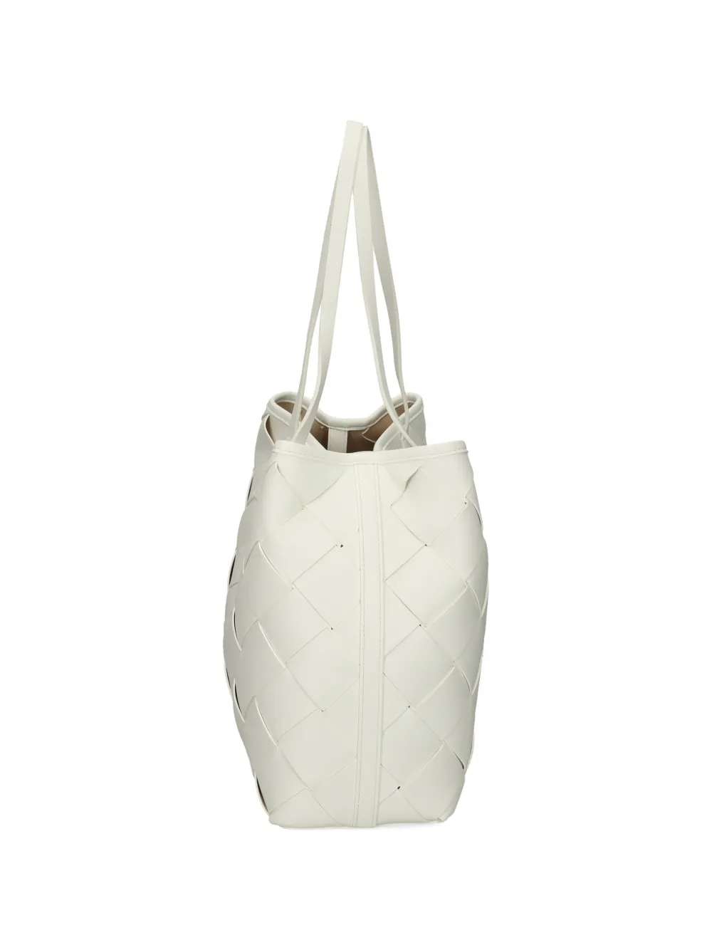 Just Cavalli Geweven shopper Wit