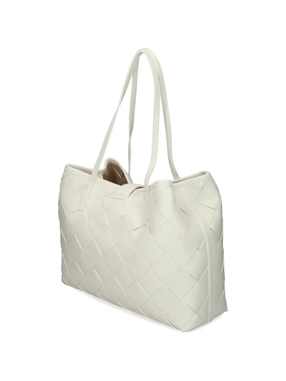 Just Cavalli Geweven shopper Wit