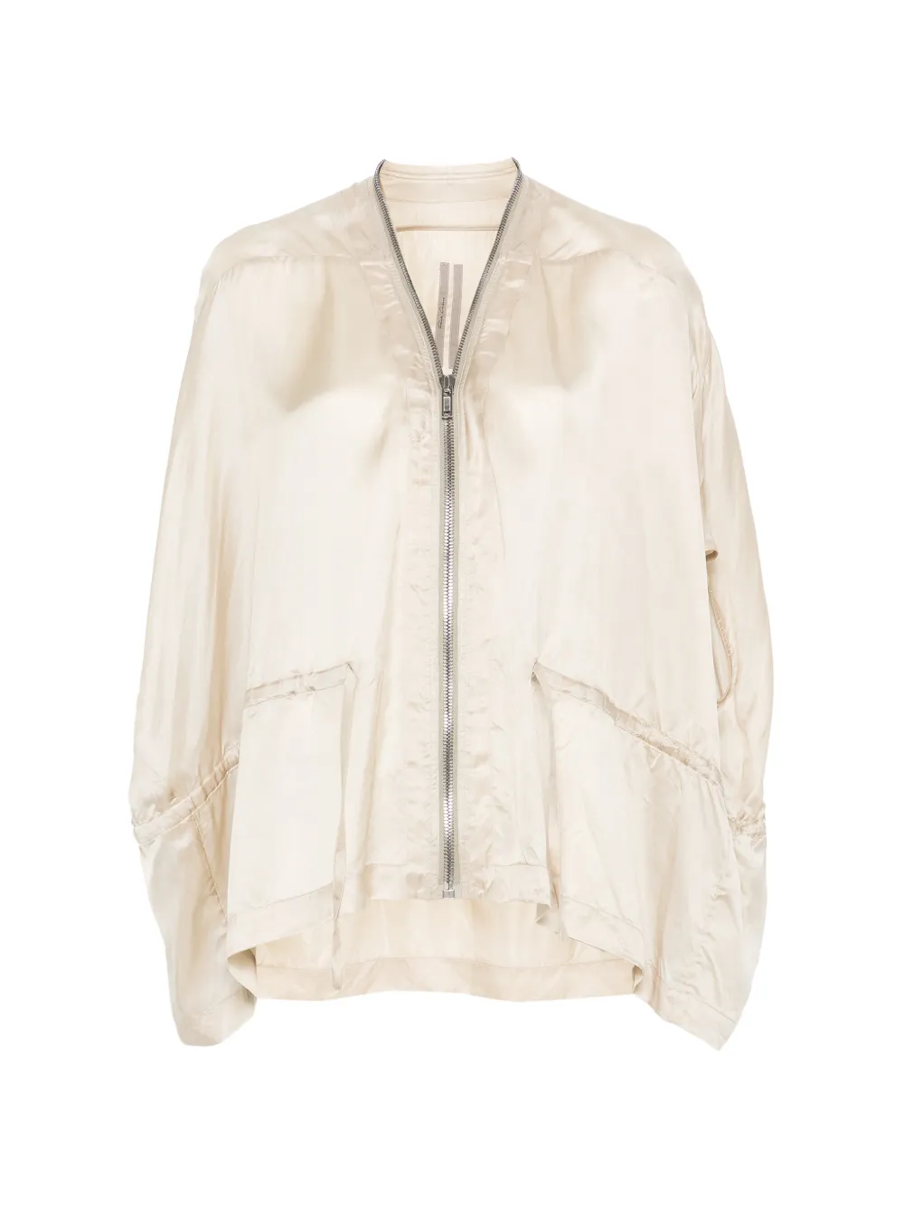 Rick Owens zip-up jacket - Toni neutri