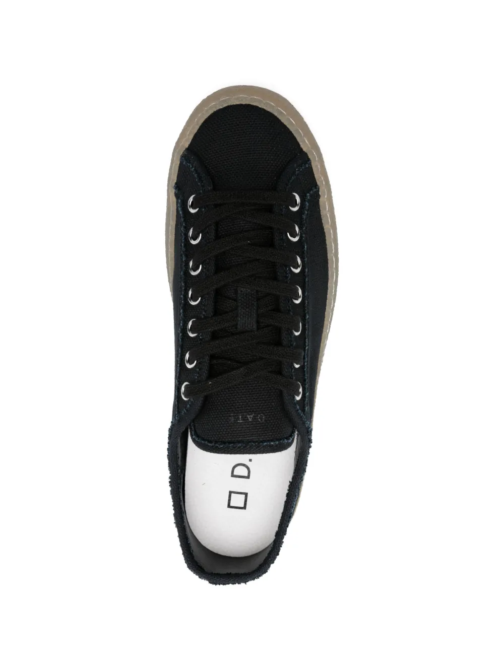 D.A.T.E. Tender sneakers Zwart