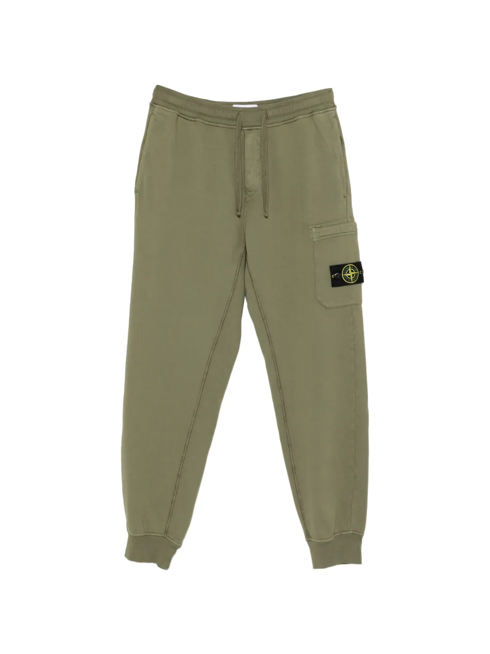 Stone Island drawstring cargo trousers - Verde