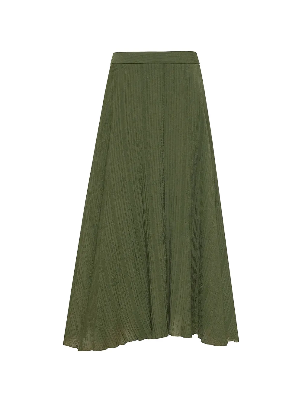 Momoní Corral Maxi Skirt In Green