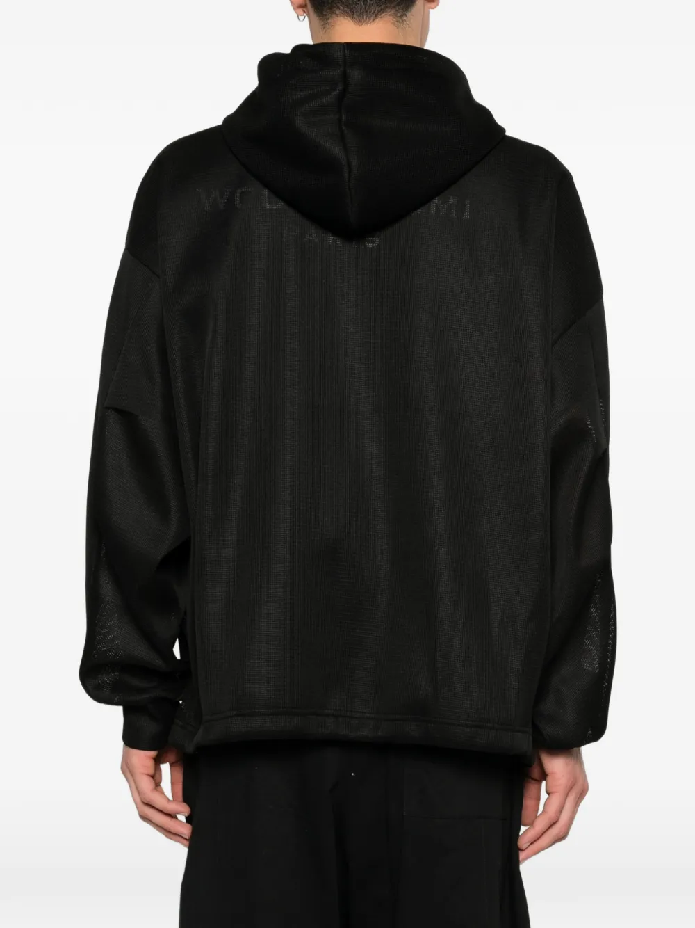 Wooyoungmi Hoodie met rits Zwart