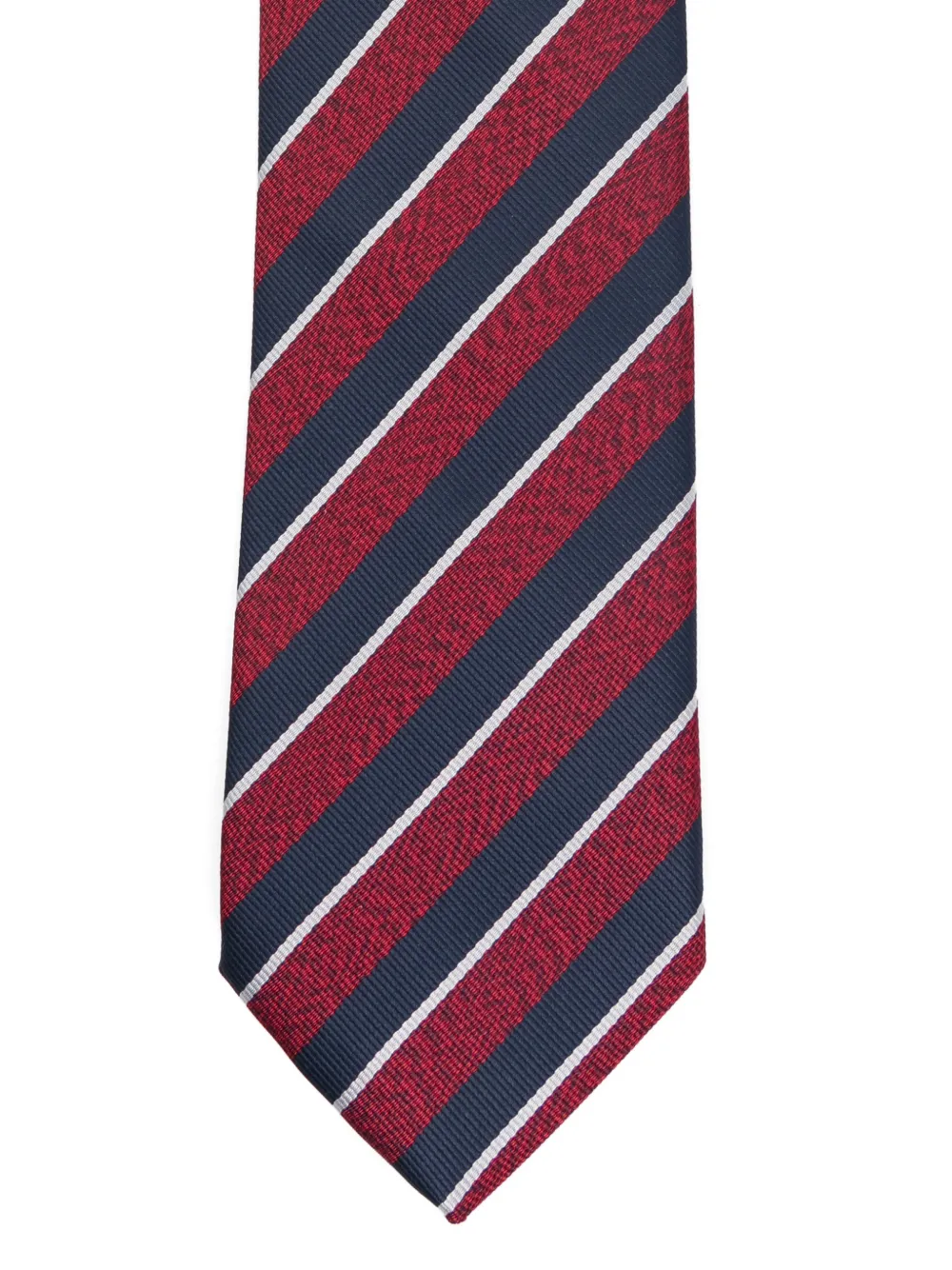  Sapio Striped Tie - Red 