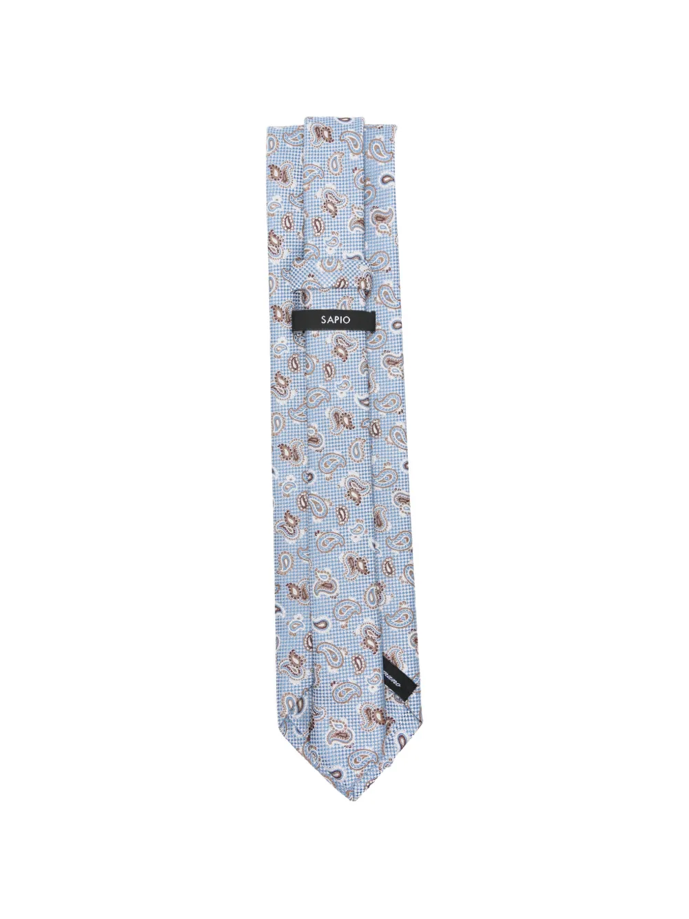 SAPIO paisley check tie | Men