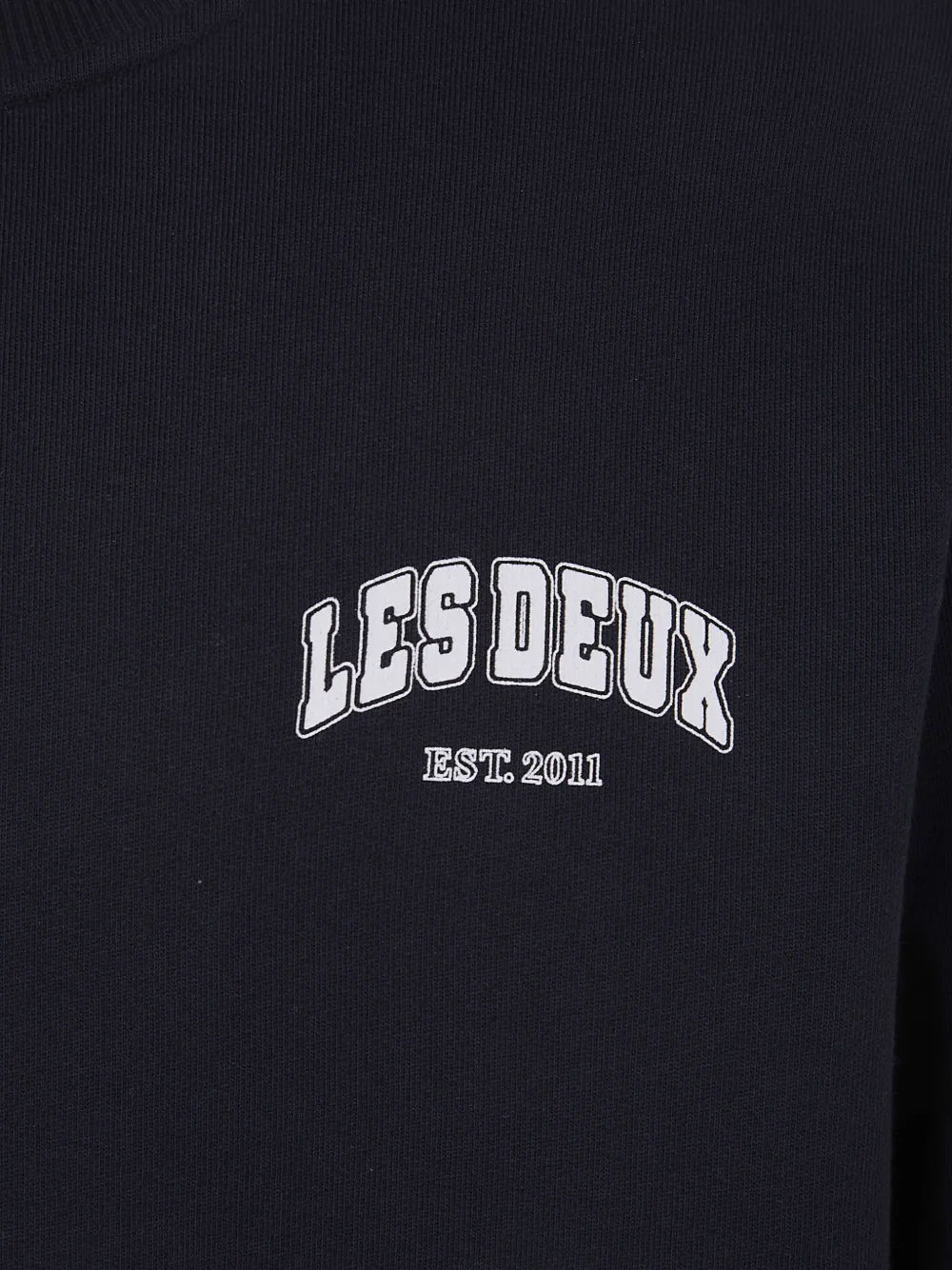 Les Deux Brady Hoop sweater met ronde hals Blauw