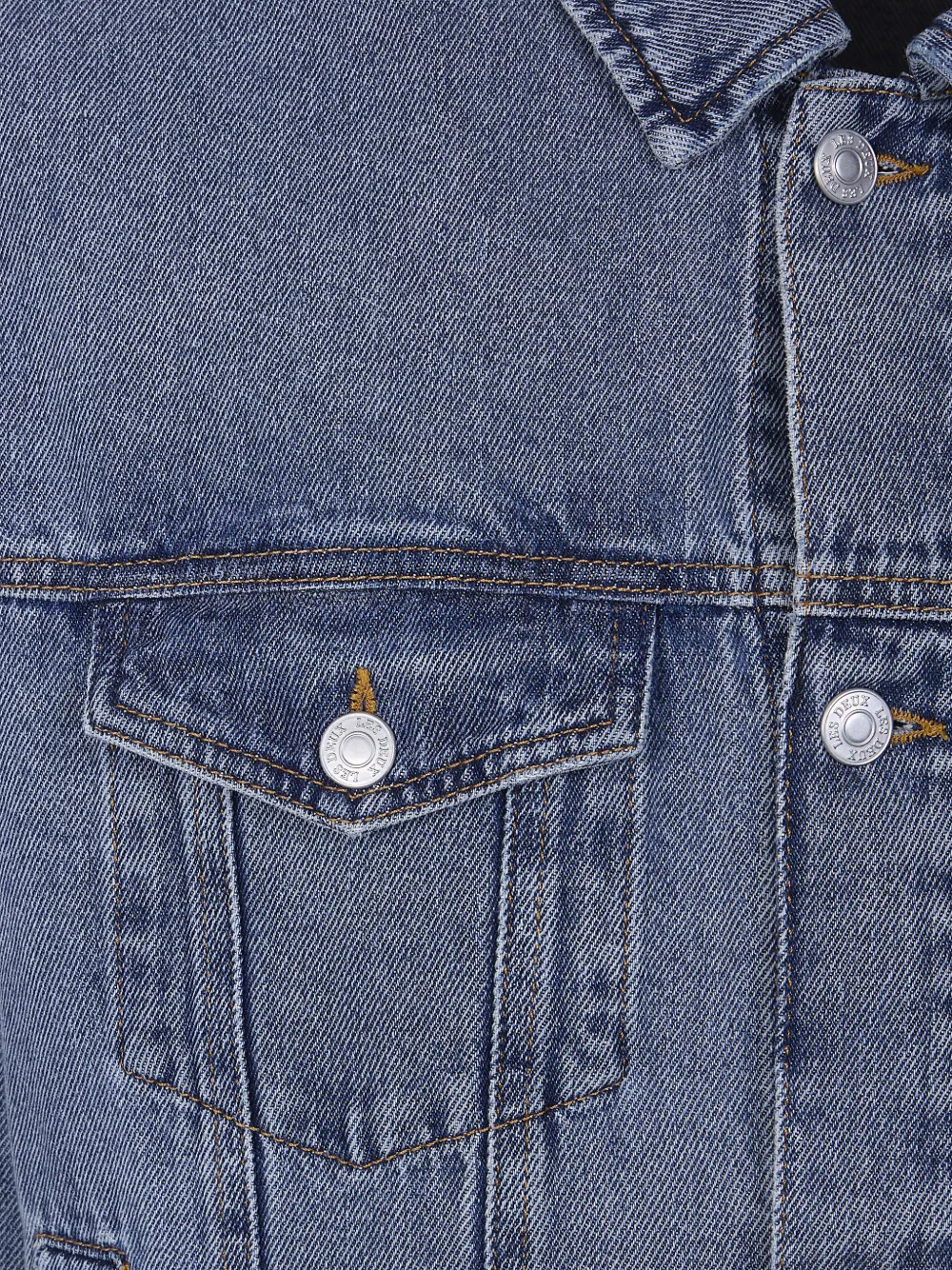 Buttoned Flap-Pocket Jacket
